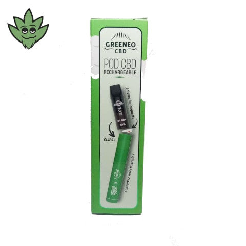 POD Greeneo Rechargeable - OG KUSH | CBD shop Bio Paris 14 Livraison Rapide  Paris  TRISTAN CBD Shop