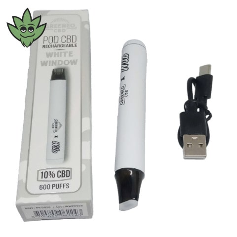 POD Greeneo Rechargeable - WHITE WINDOW | CBD shop Bio Paris 14 Livraison Rapide Paris TRISTAN CBD Shop POD Greeneo Rechargeable - WHITE WINDOW | CBD shop Bio Paris 14 Livraison Rapide Paris TRISTAN CBD Shop