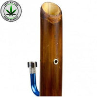 Accessoire fumeur de cannabis bang en bois de bambou | tristancbd.com