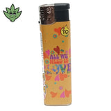 Accessoire Cannabis briquet Peace & Love 2 | tristancbd.com