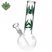 Bang en Verre Moyen Multileaf accessoire CBD SHOP | tristancbd.com