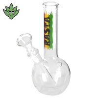 Bang en Verre Mini Rasta flag Accessoire CBD Shop Paris Montparnasse | tristancbd.com