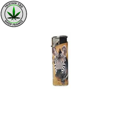 Briquet Animal Chalumeau Zèbre | tristancbd.com