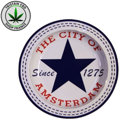 Cendrier city of amsterdam CBD Paris France | tristancbd.com