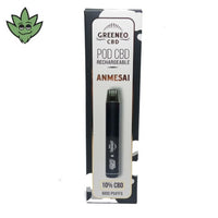 Cigarette électronique rechargeable CBD Anmesai Greeneo | tristancbd.com
