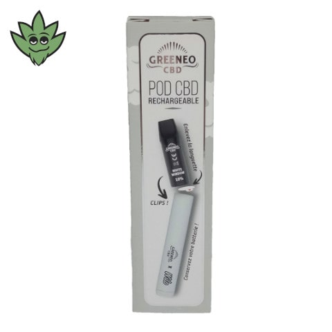 Cigarette électronique rechargeable CBD White Window Greeneo | tristancbd.com
