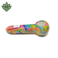 Head Shop France Pipe en verre multicolore | tristancbd.com