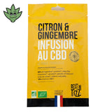 Infusions CBD BIO Citron & Gingembre | tristancbd.com