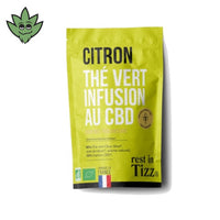 Infusions CBD BIO Thé Vert Citron | tristancbd.com