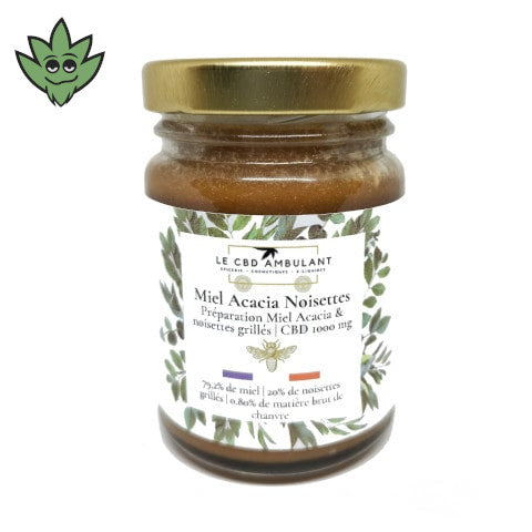 Miel CBD Noisettes | CBD SHOP Bio Paris 14 | Click & Collect Paris 16   TRISTAN CBD Shop