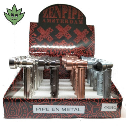 Accessoire - Pipe en mtal Amsterdam | CBD shop Bio Paris 14 | Livraison  Paris  TRISTAN CBD Shop