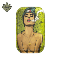 Rolling tray Head Shop paris france Woman green | tristancbd.com