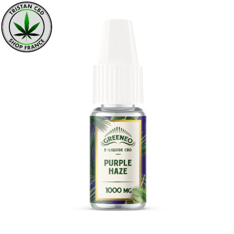 E-liquide CBD Purple Haze 1000 mg | tristancbd.com