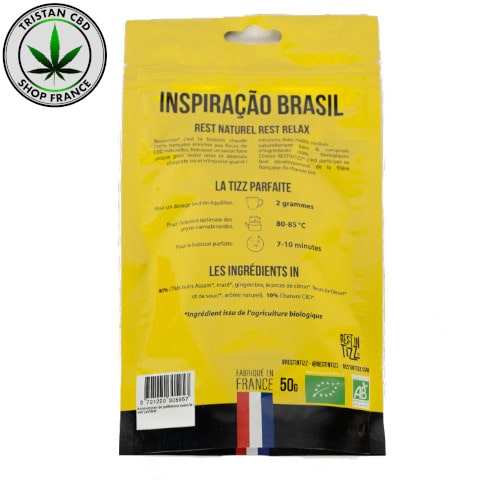 Infusions  BIO CBD Maté du Brésil | tristancbd.com