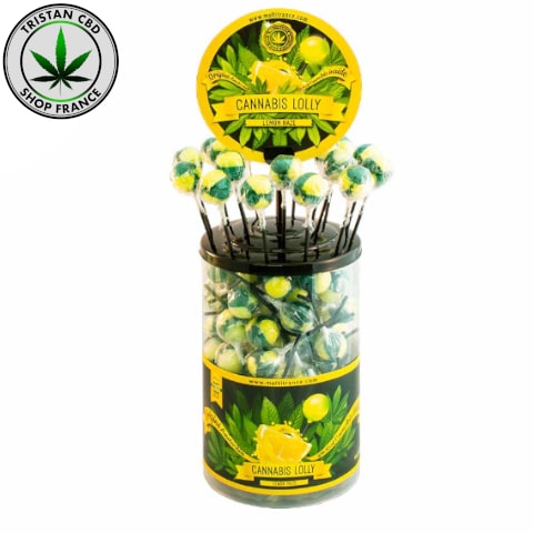 Sucette Cannabis Lemon Haze | tristancbd.com