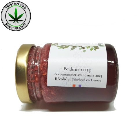Epicerie CBD Miel CBD Framboise Paris Montparnasse | tristancbd.com