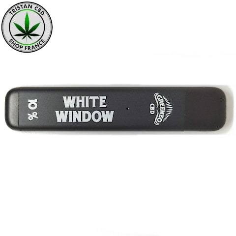 Greeneo 10% CBD POD White Window | tristancbd.com