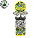 Sucette CBD Blueberry Haze cannabis  | tristancbd.com